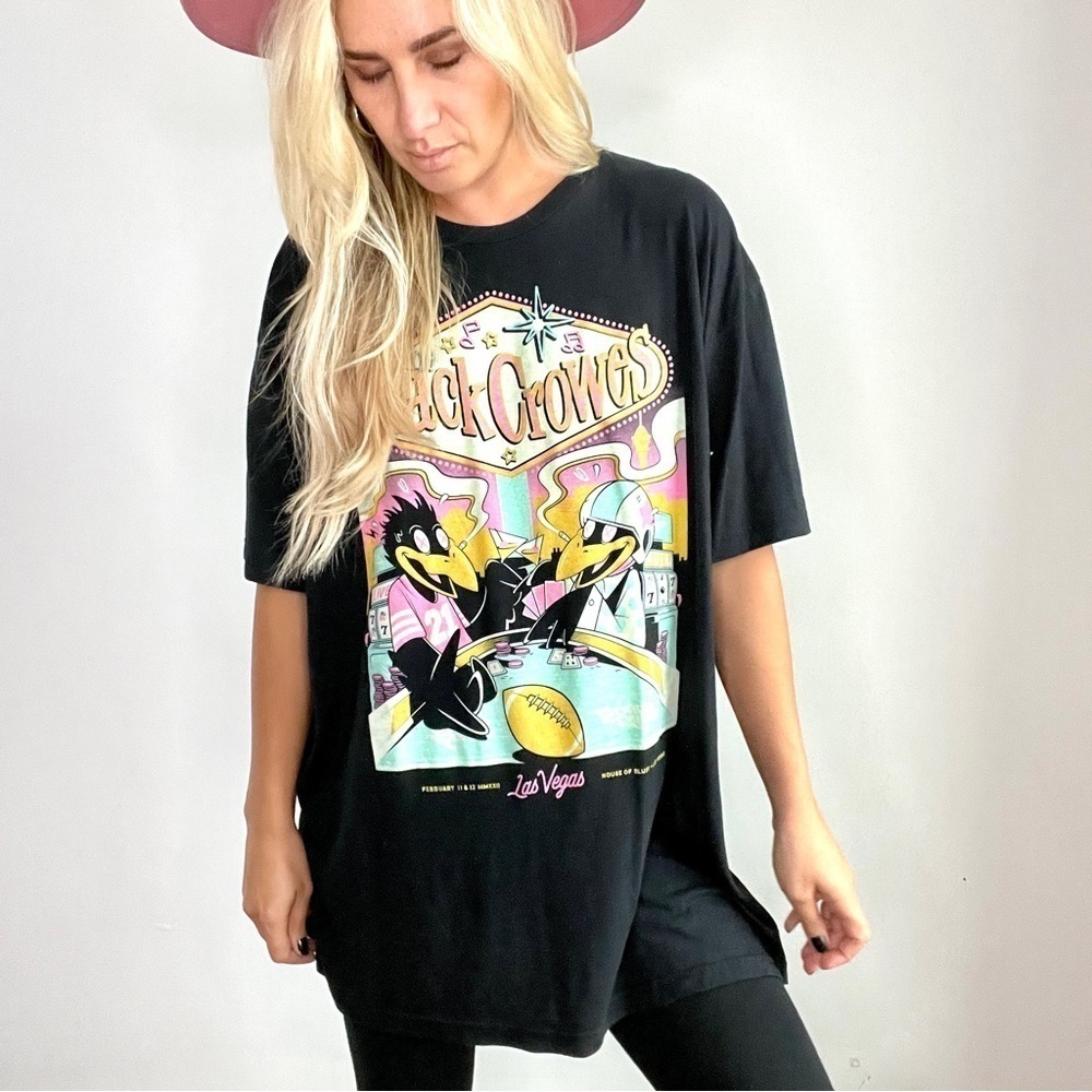 The Black Crowes Black Concert Tee Shirt from Las Vegas